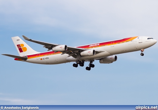 EC-KOU, Airbus A340-300, Iberia