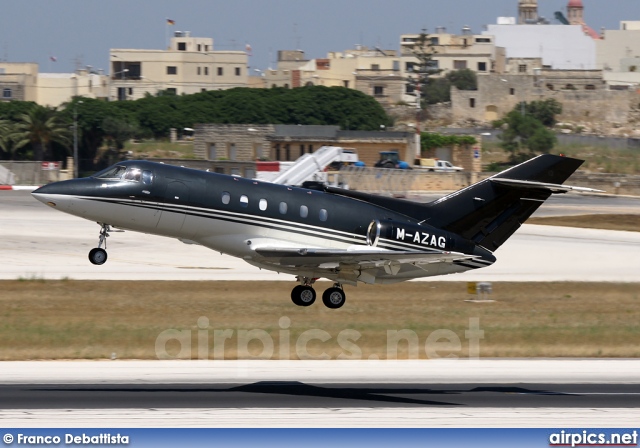 M-AZAG, British Aerospace BAe 125-800B, Private