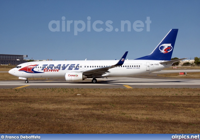 OK-TVG, Boeing 737-800, Travel Service (Slovakia)