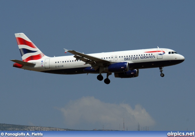 G-EUUM, Airbus A320-200, British Airways