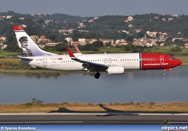 LN-NIB, Boeing 737-800, Norwegian Air Shuttle