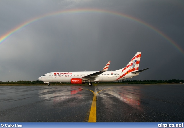 TC-SKR, Boeing 737-800, Corendon Airlines