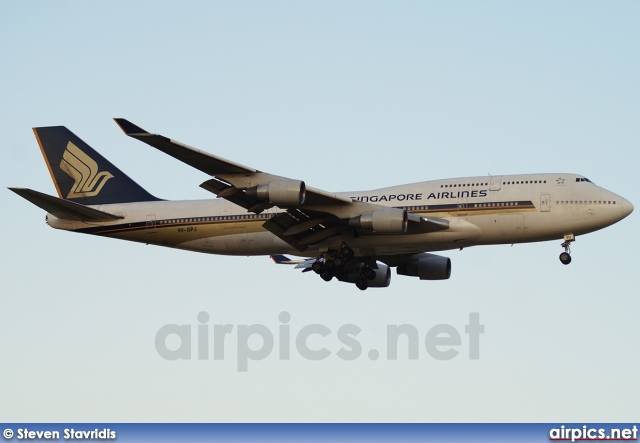 9V-SPJ, Boeing 747-400, Singapore Airlines