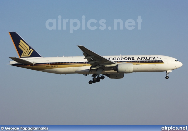 9V-SVH, Boeing 777-200ER, Singapore Airlines