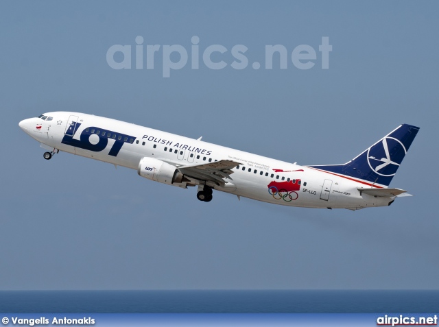 SP-LLG, Boeing 737-400, LOT Polish Airlines