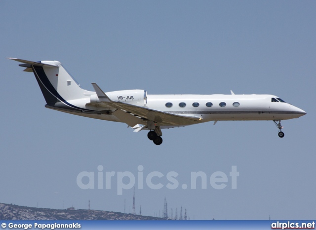 HB-JUS, Gulfstream G450, Untitled