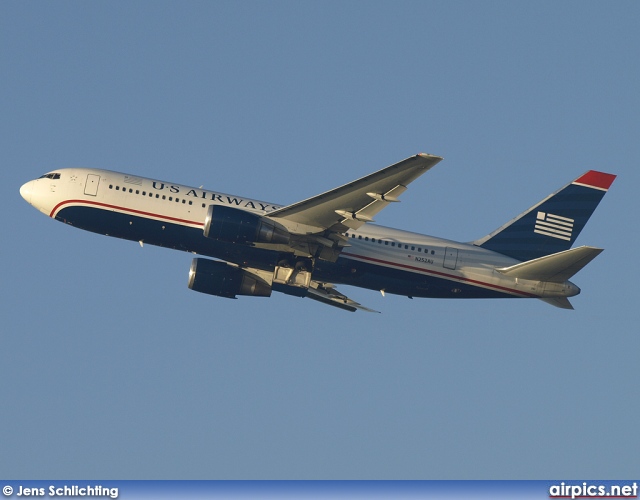 N252AU, Boeing 767-200ER, US Airways