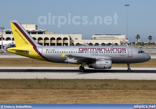 D-AGWB, Airbus A319-100, Germanwings