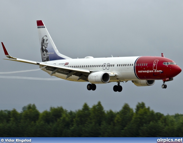 LN-DYD, Boeing 737-800, Norwegian Air Shuttle