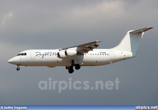 SX-DMB, British Aerospace Avro RJ100, Sky Wings