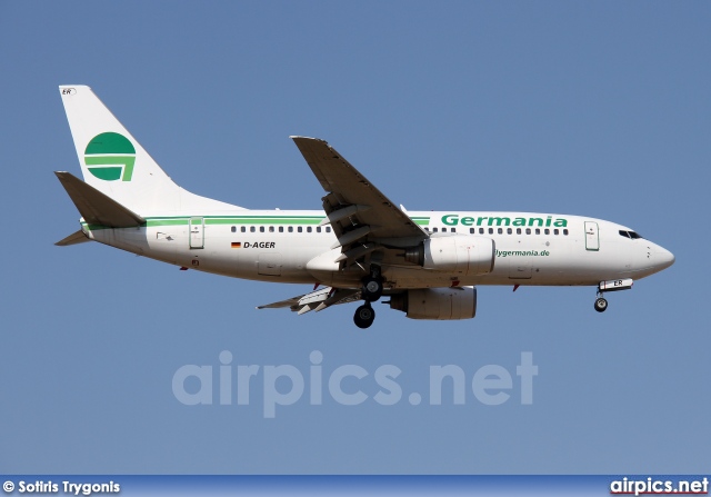 D-AGER, Boeing 737-700, Germania