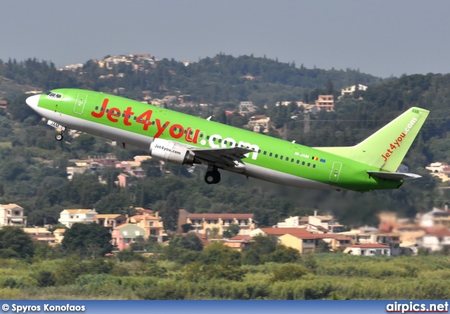 OO-JAM, Boeing 737-400, Jet4you.com