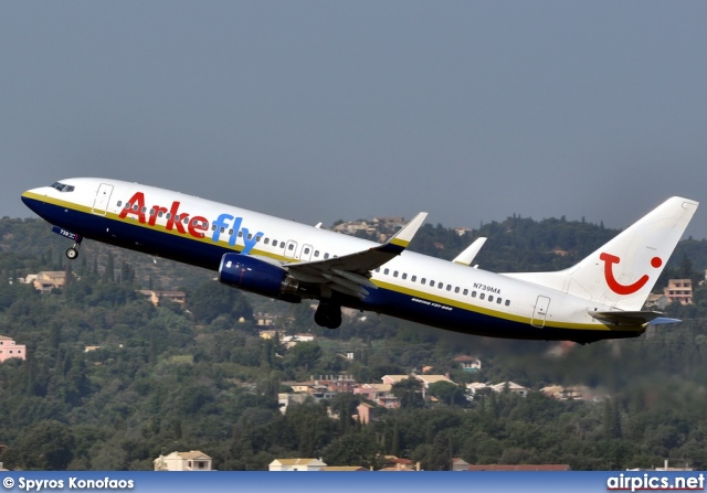 N739MA, Boeing 737-800, Arkefly