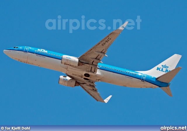 PH-BXG, Boeing 737-800, KLM Royal Dutch Airlines