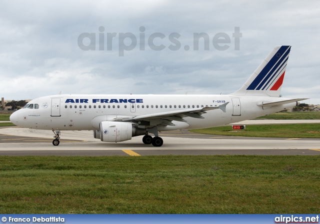 F-GRXB, Airbus A319-100, Air France