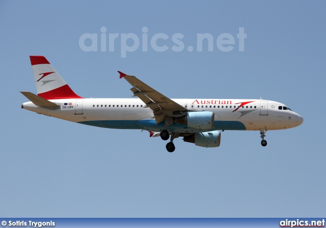 OE-LBV, Airbus A320-200, Austrian