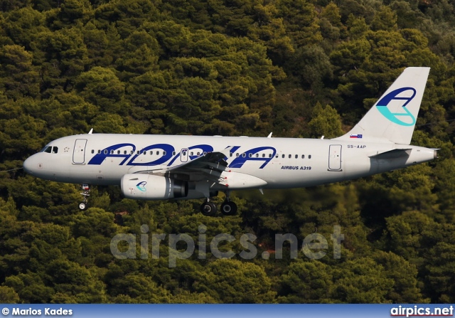 S5-AAP, Airbus A319-100, Adria Airways