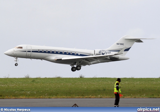 N678RC, Bombardier Global 5000, Wells Fargo Bank