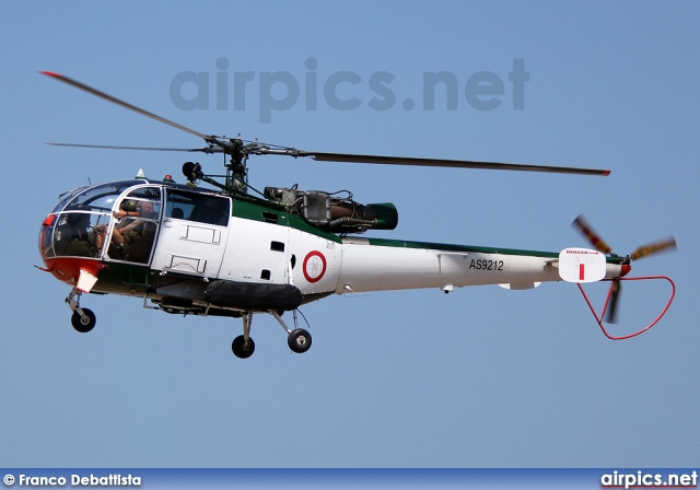 AS9212, Aerospatiale SA-316-B Alouette III, Malta Air Force