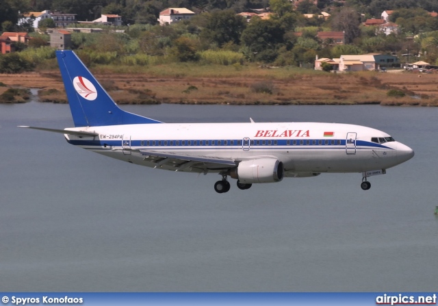 EW-294PA, Boeing 737-500, Belavia - Belarusian Airlines