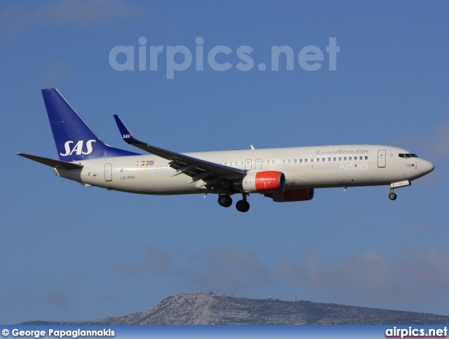 LN-RRH, Boeing 737-800, Scandinavian Airlines System (SAS)