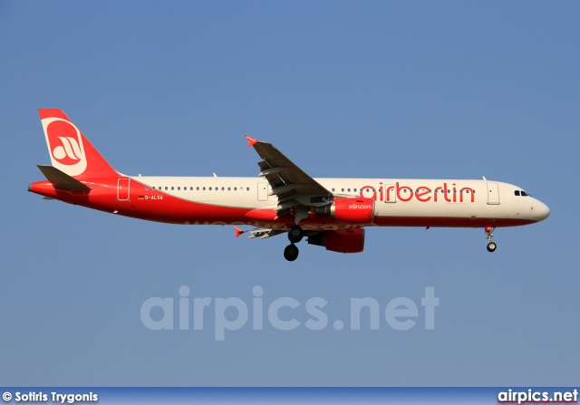 D-ALSA, Airbus A321-200, Air Berlin