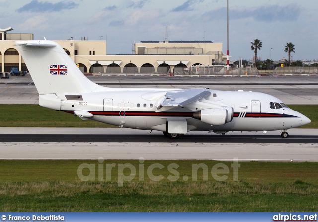 ZE700, British Aerospace BAe 146-CC.2 (100), Royal Air Force