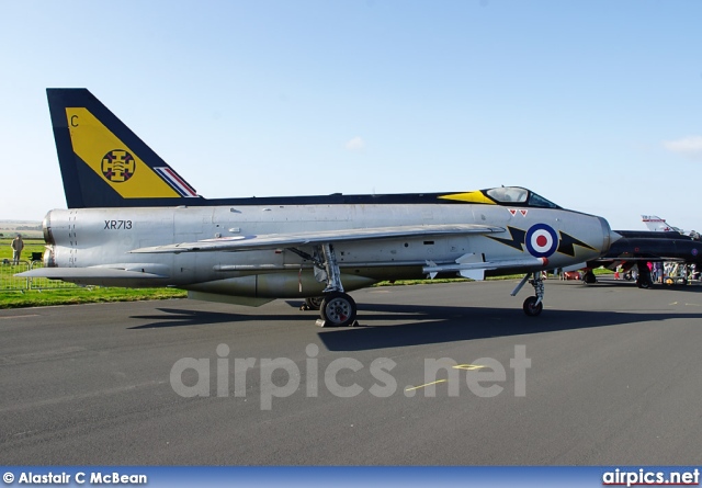 XR713, English Electric Lightning-F.3, Royal Air Force