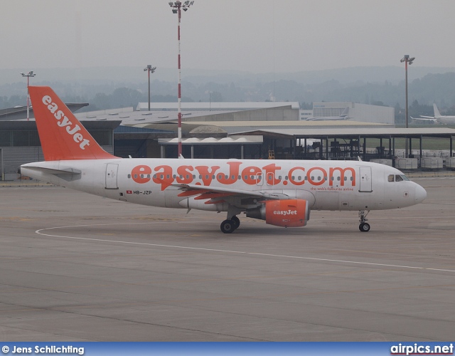 HB-JZP, Airbus A319-100, easyJet Switzerland