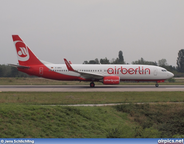 D-ABKU, Boeing 737-800, Air Berlin