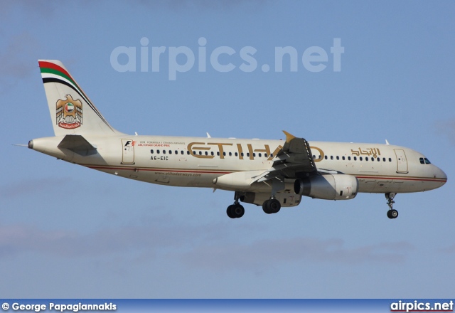 A6-EIC, Airbus A320-200, Etihad Airways