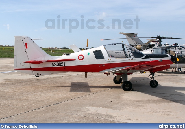 AS0021, Scottish Aviation Bulldog-T1, Malta Air Force