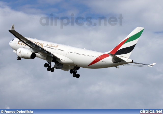 A6-EAI, Airbus A330-200, Emirates