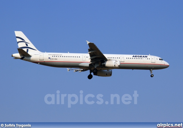 SX-DGA, Airbus A321-200, Aegean Airlines