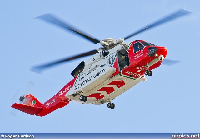 EI-ICG, Sikorsky S-92-A Helibus, CHC Helicopters Ireland