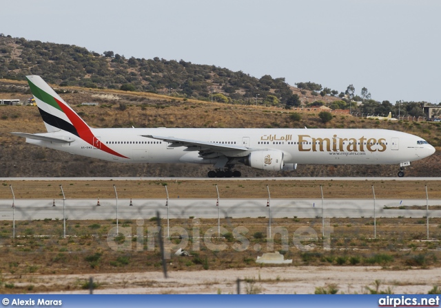 A6-EMX, Boeing 777-300, Emirates