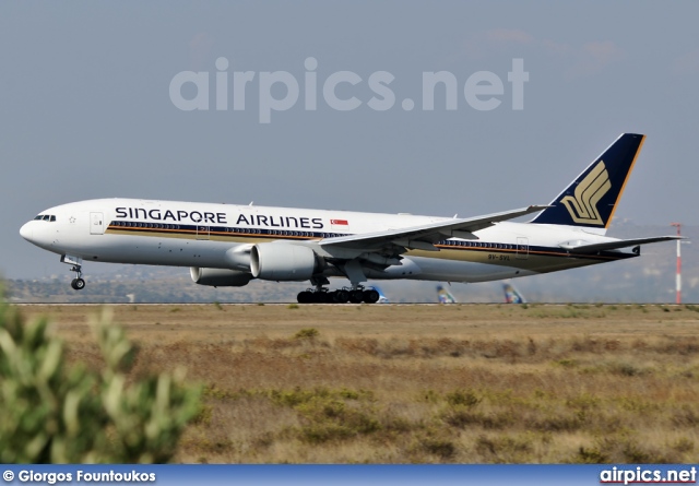 9V-SVL, Boeing 777-200ER, Singapore Airlines