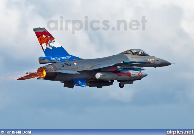 J-196, Lockheed F-16-AM Fighting Falcon, Royal Netherlands Air Force