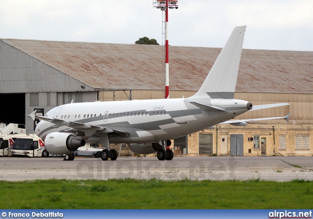 LX-GJC, Airbus A318-100CJ Elite, Global Jet Luxembourg