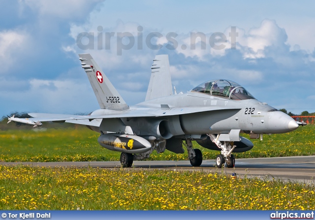 J-5232, Boeing (McDonnell Douglas) F/A-18-D Hornet, Swiss Air Force