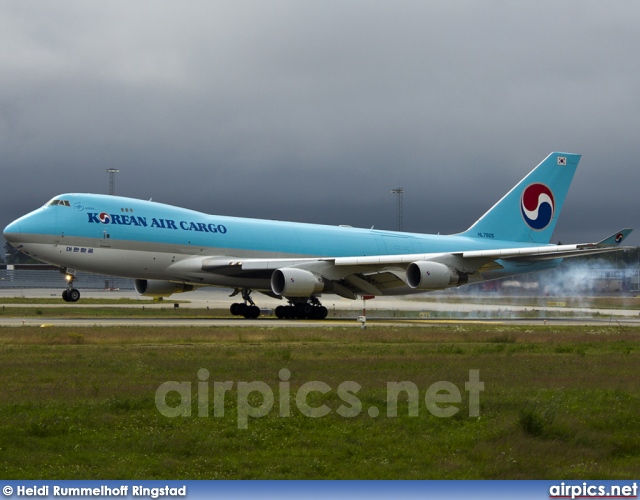HL7605, Boeing 747-400ERF(SCD), Korean Air Cargo