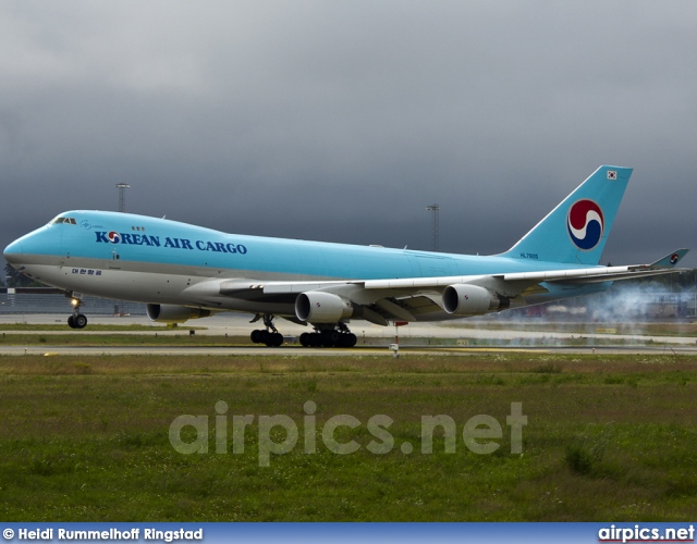 HL7605, Boeing 747-400ERF(SCD), Korean Air Cargo