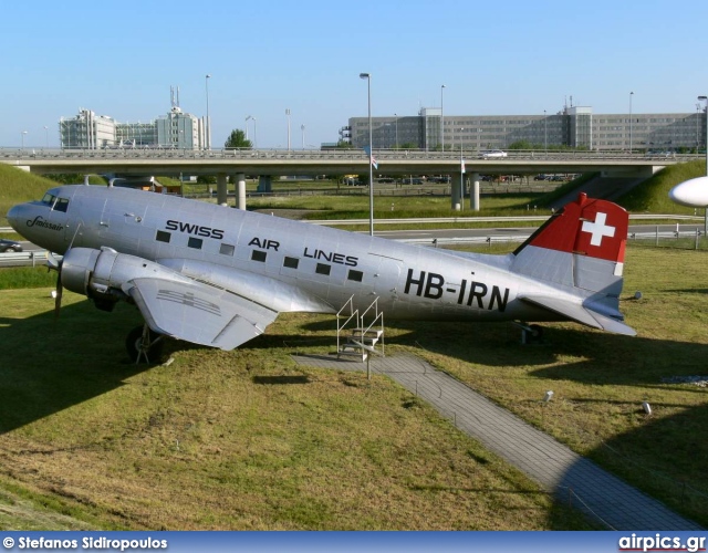 HB-IRN, Douglas DC-3-B, Swissair