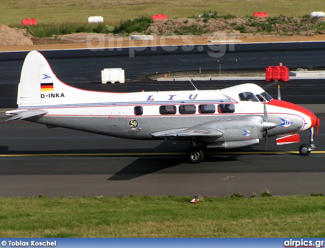 D-INKA, De Havilland DH-104-Dove, LTU International Airways