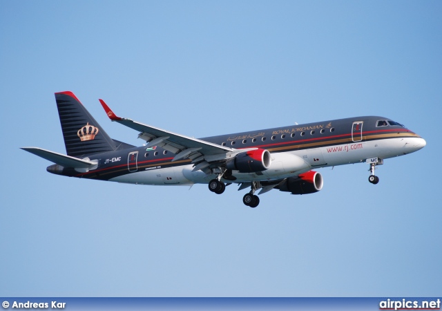 JY-EMC, Embraer ERJ 170-200LR, Royal Jordanian