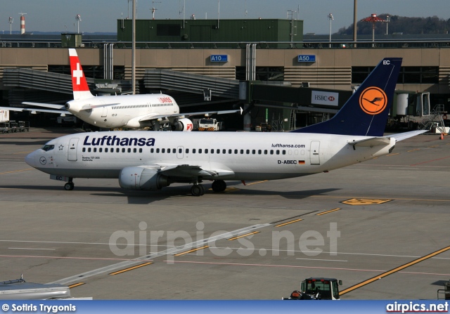 D-ABEC, Boeing 737-300, Lufthansa