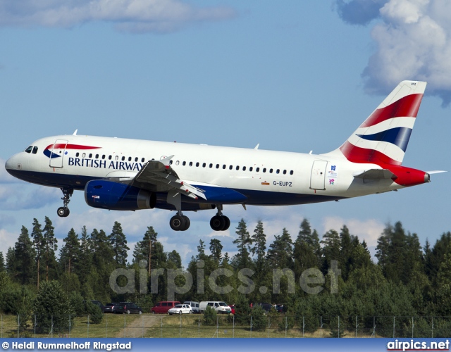 G-EUPZ, Airbus A319-100, British Airways