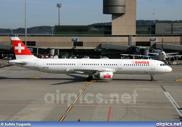 HB-IOD, Airbus A321-200, Swiss International Air Lines