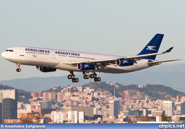 LV-BIT, Airbus A340-300, Aerolineas Argentinas