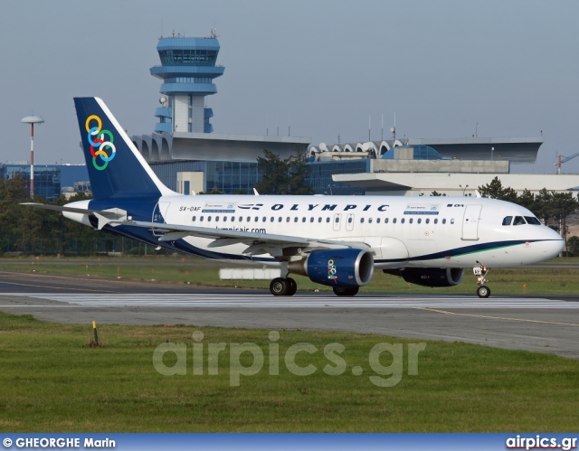 SX-OAF, Airbus A319-100, Olympic Air